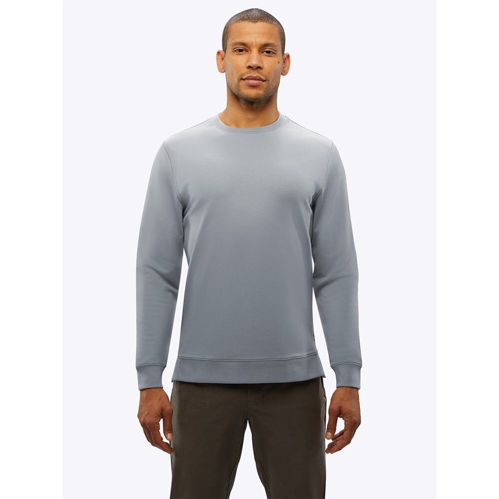 Cuts Pullover Crew Split-Hem Hyperloop Sweatshirt… - image 1
